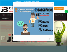 Tablet Screenshot of jbclasses.com